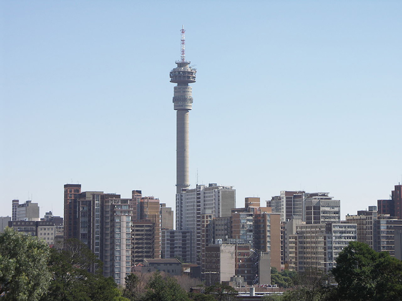 Skyline image of Johannesburg City