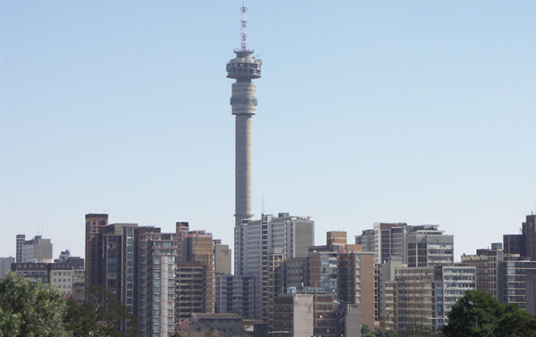 Skyline image of Johannesburg City